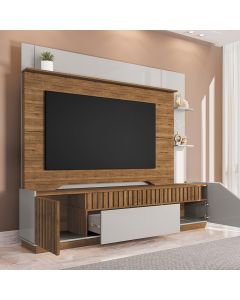 Home Painel Dallas Tv at&eacute; 75 Cinamomo/off-white
