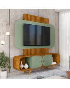 Home Painel Embau Tv até 75 Naturalle/pistache