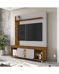 Home Painel Maragogi Tv até 65 Polegadas 2 Portas Cinamomo/off-white