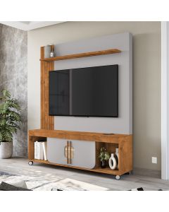 Home Painel Maragogi Tv at&eacute; 65 Polegadas 2 Portas Naturalle/off White