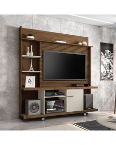 Home Painel Taurus Tv até 47 Polegadas Cinamomo/off-white/ripado