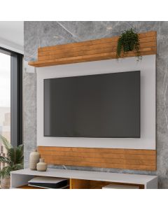 Painel Sala Guarujá para Tv até 55 Polegadas Naturalle/off-white